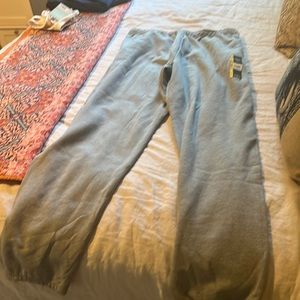 Grey sweatpants